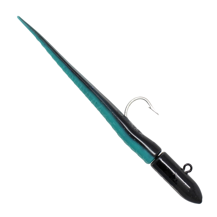 dancing eel fishing lure Yum Bill Dance Tadpole Color New on Card coated lead jighead Fisherman's Gold Electric Eel Jigs