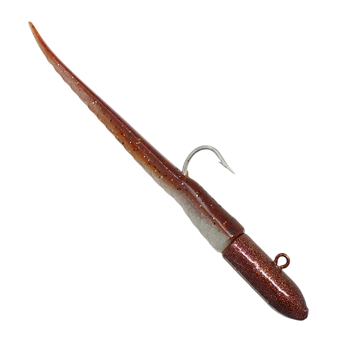 Fishermans Gold Electric Eel Jig Root Beer Float