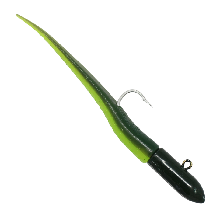 Fishermans Gold Electric Eel Jig Sour Pickle