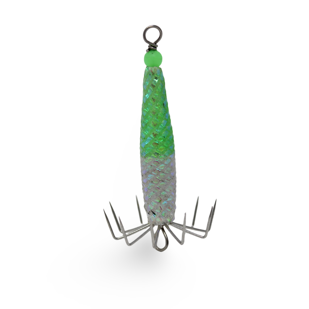 best squid fishing lures Nomad Design Squidtrex 150 Jig/Vibe Lure Double Attractants with LED Squid Jigs - Everything You
