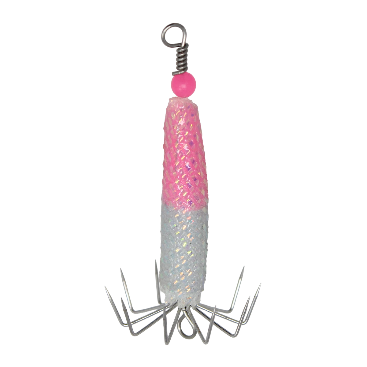 Fishermans Gold Squid Jig Glow Pink