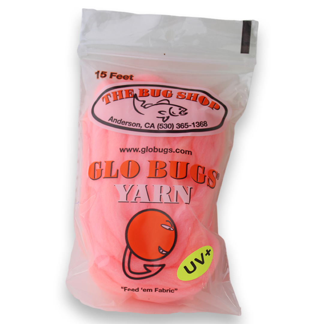 Glo Bugs Yarn Salmon Egg