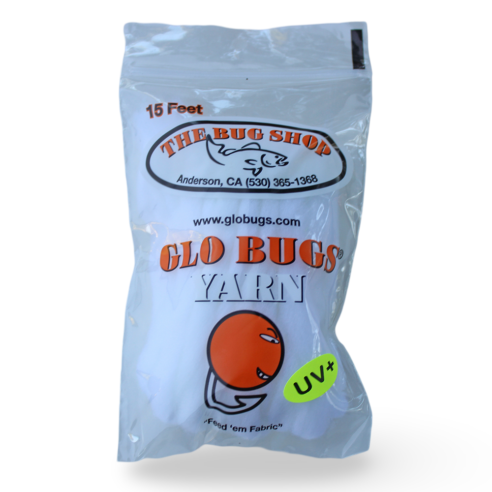 Glo Bugs Yarn White