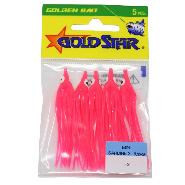 Gold Star Yamashita Mini Sardine Squid F2 Cerise