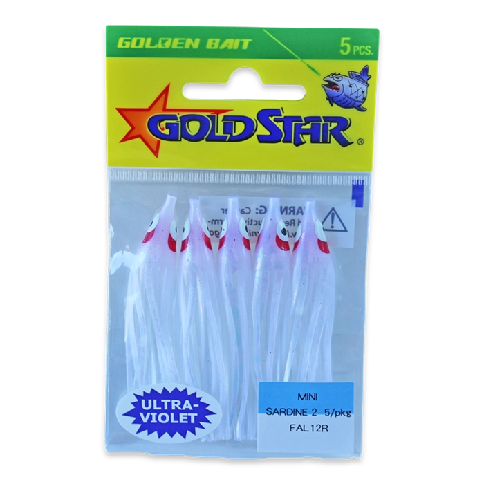 Gold Star Yamashita Mini Sardine Squid FAL12R Purple Haze
