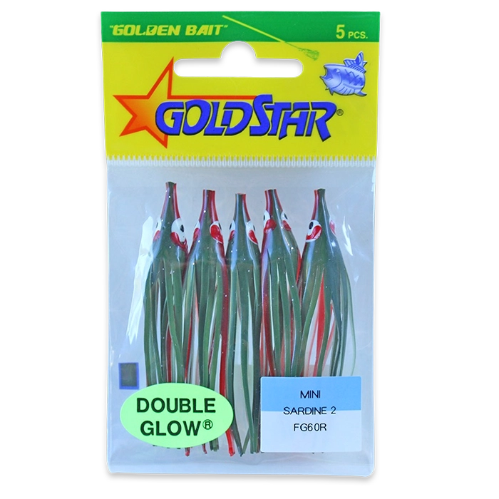 Gold Star Yamashita Mini Sardine Squid FG60R Glow Army Truck