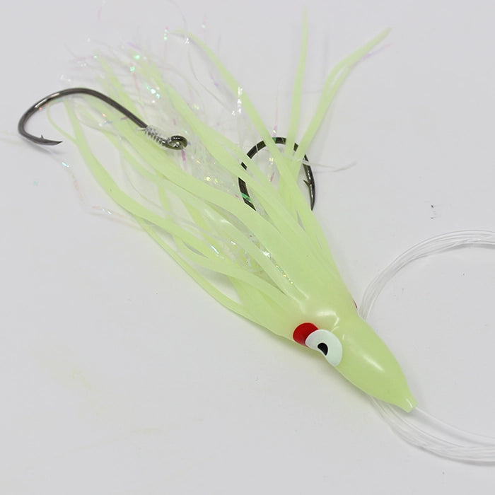 Gold Star Yamashita Octopus Salmon Trolling Rig Glow Apple Core