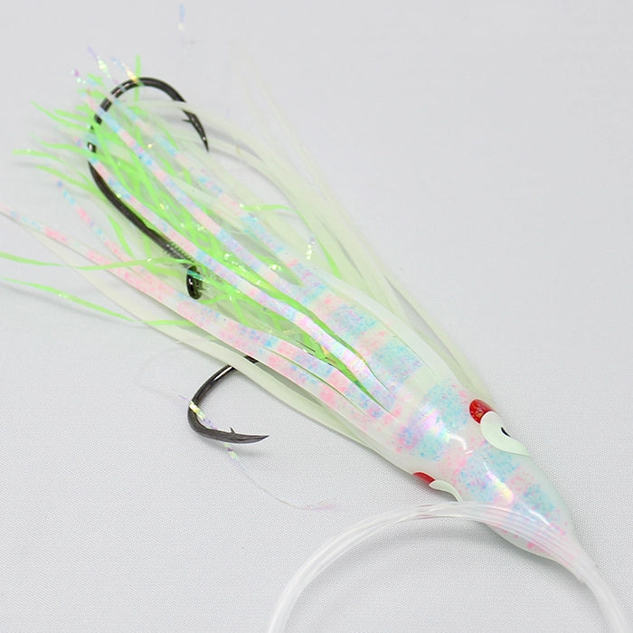 Gold Star Yamashita Octopus Salmon Trolling Rig Glow Mother of Pearl