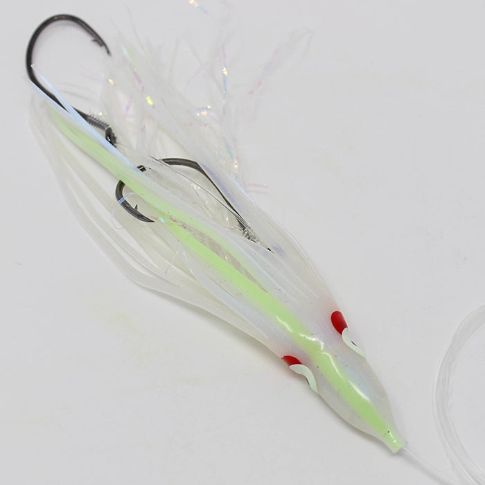 Gold Star Yamashita Octopus Salmon Trolling Rig UV Purple Haze Glow Stripe