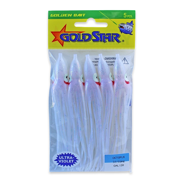 Gold Star Yamashita Octopus Squid OAL12R UV Purple Haze