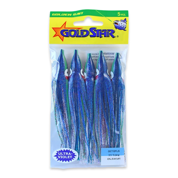 Gold Star Yamashita Octopus Squid ONJ84KMR UV Herring Aide