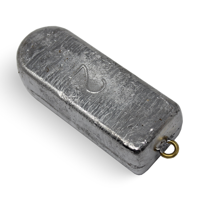 Lead Square Halibut Weight – Seattle Fishing Company