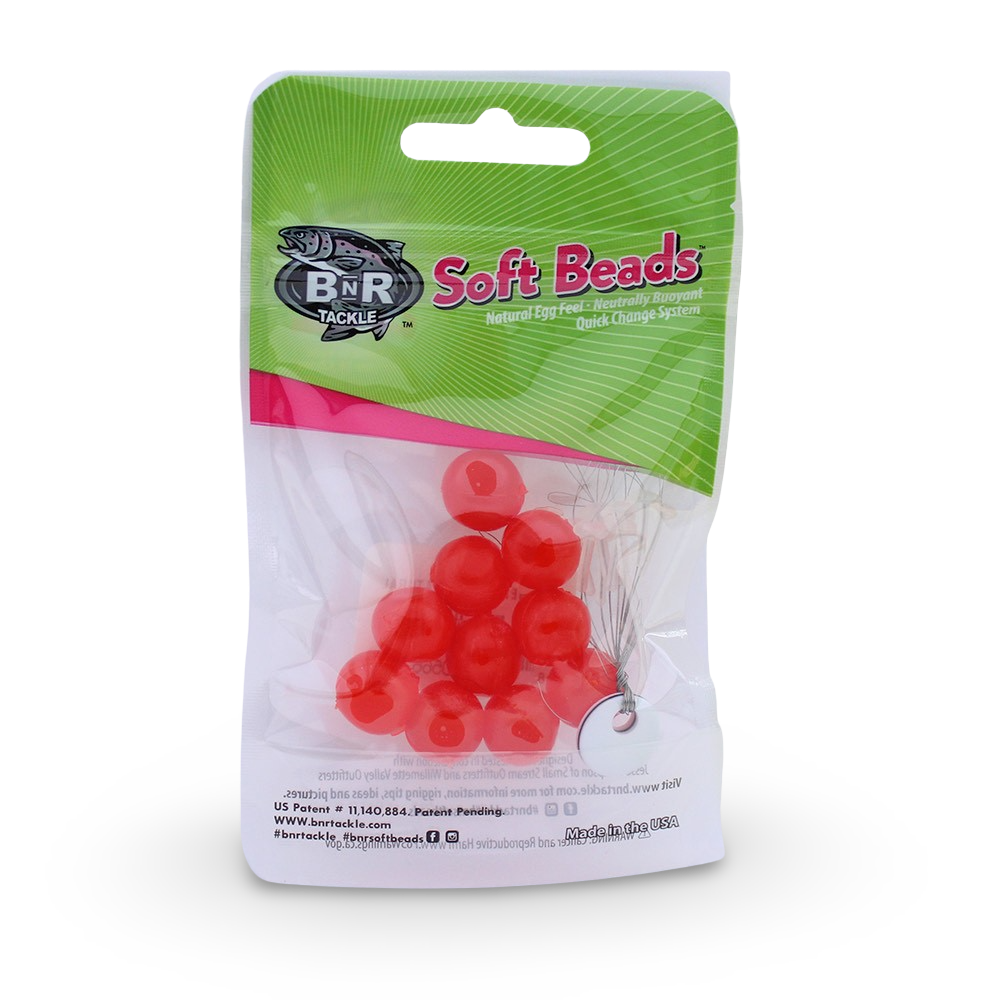 Steelhead Soft Beads Roe Natural