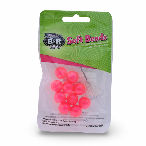 Steelhead Soft Beads Sweet Cherry Pink