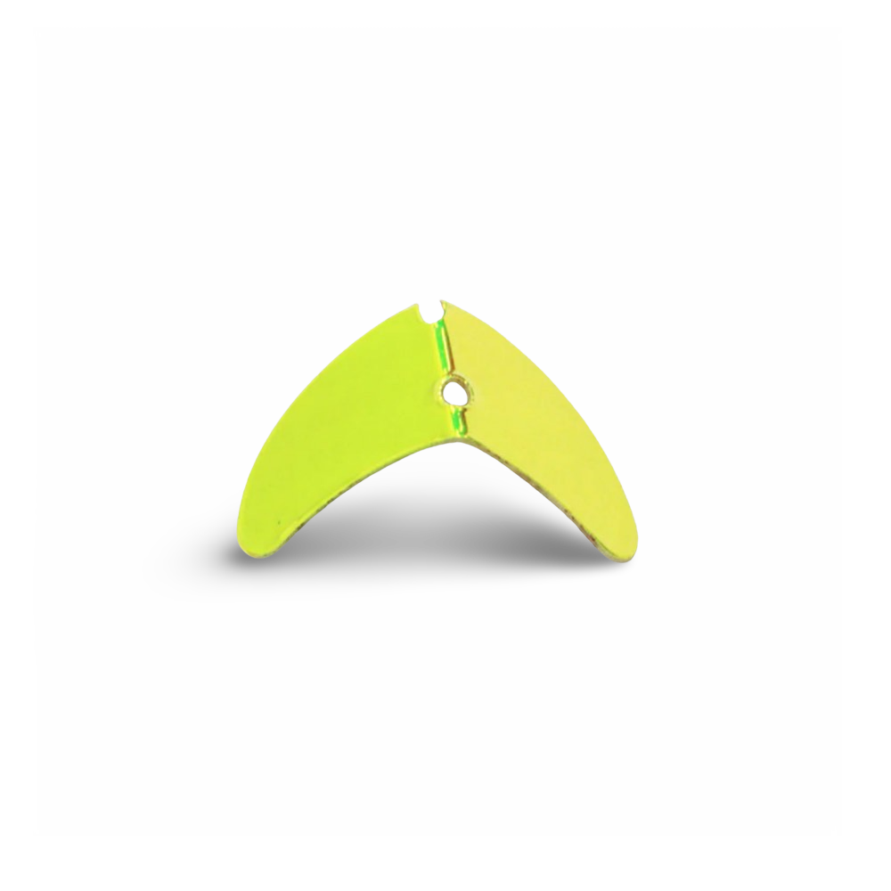 Mack's Smile Blade 5-Pack - UV Lemon Lime– Seattle Fishing Company