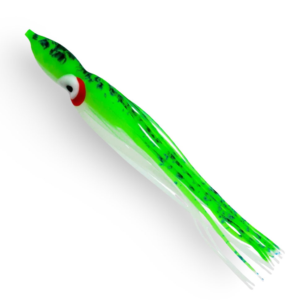 Delta Tackle 4.5" Squid 5-Pack Nuclear Reaction