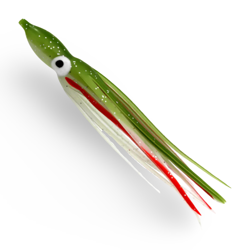 Delta Tackle 4.5" Squid 5-Pack Army Glow