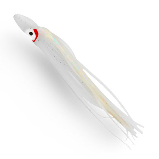 Delta Tackle 4.5" Squid 5-Pack UV/Pearl