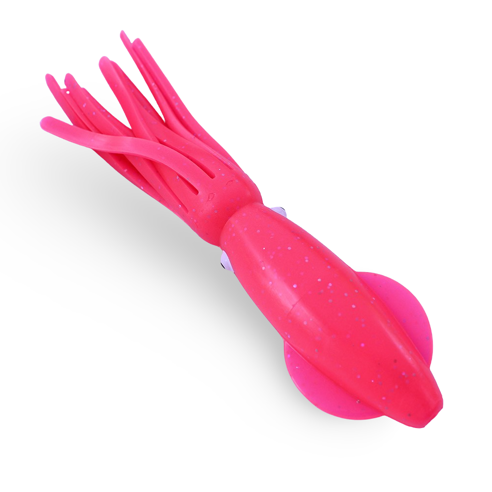 B2 Squid Triple Glow Neon Pink, 2.5" to 8"