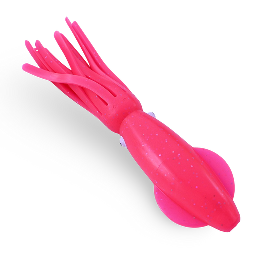 B2 Squid Triple Glow Neon Pink, 2.5" to 8"