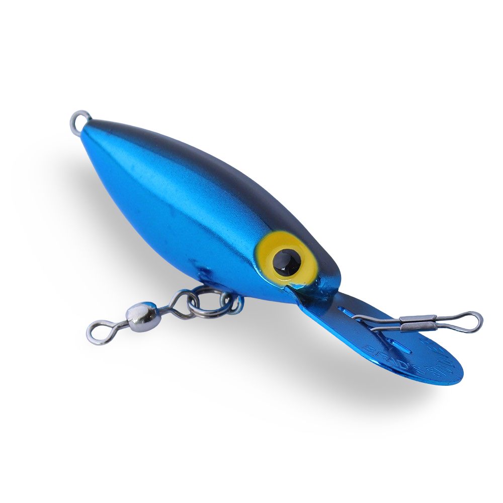 Brad's Bait Diver - Metallic Blue with Black Back