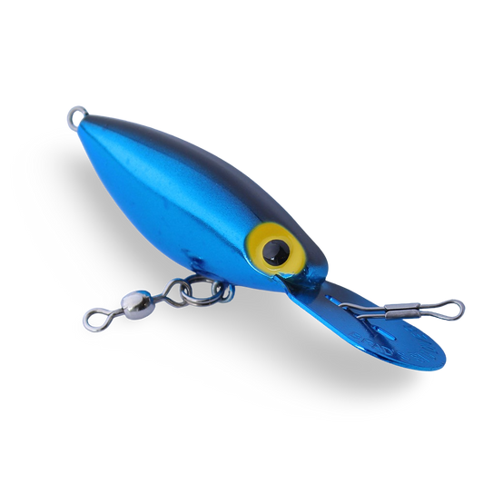 Brad's Bait Diver - Metallic Blue with Black Back