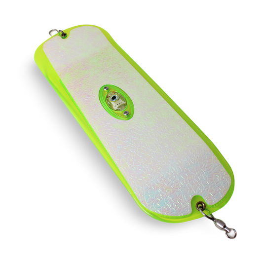 Pro-Troll ProFlash 11" Lighted Flasher with Fin Glow Chartreuse