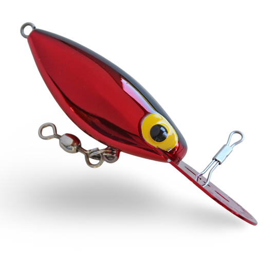 Brad's Bait Diver - Metallic Red with Black Back