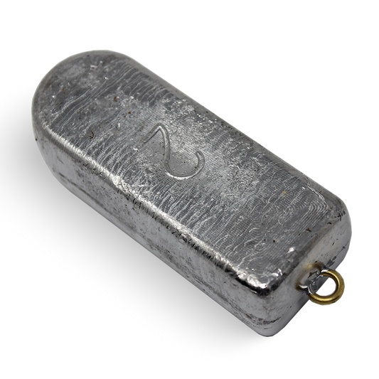 Lead Square Halibut Weight