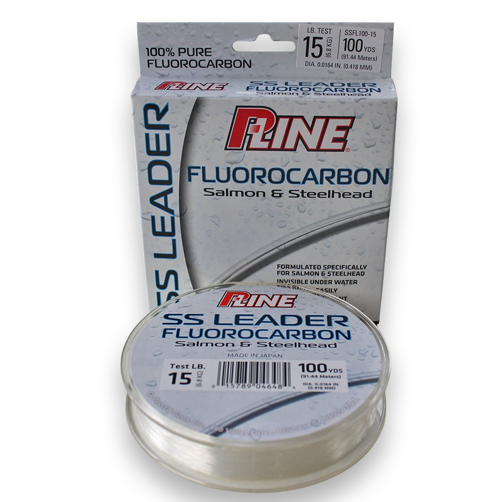 P-Line SS Fluorocarbon Leader 100 Yards - 10 to 40 Pound Test– Seattle  Fishing Company