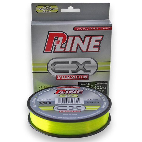  Customer reviews: P-Line CX Premium Fluorocarbon Coated Filler  Spool (300-Yard, 4-Pound, Clear Fluorescent)