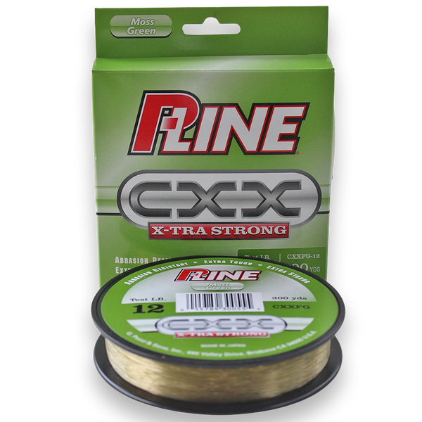 P-Line CXX X-Tra Strong 300 Yard Moss Green - 10 to 30 Pound Test– Seattle  Fishing Company