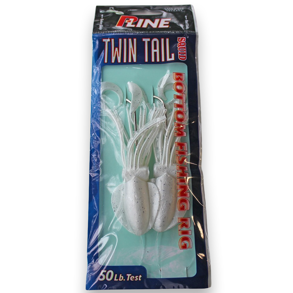 P-Line Twin Tail Squid 4.5