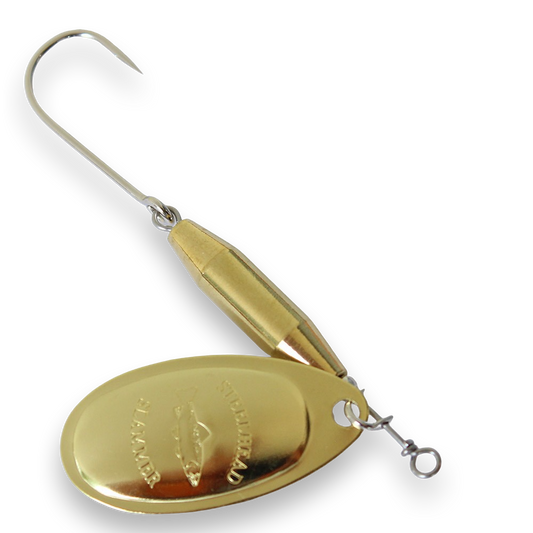 Steelhead Slammer Spinner - Brass