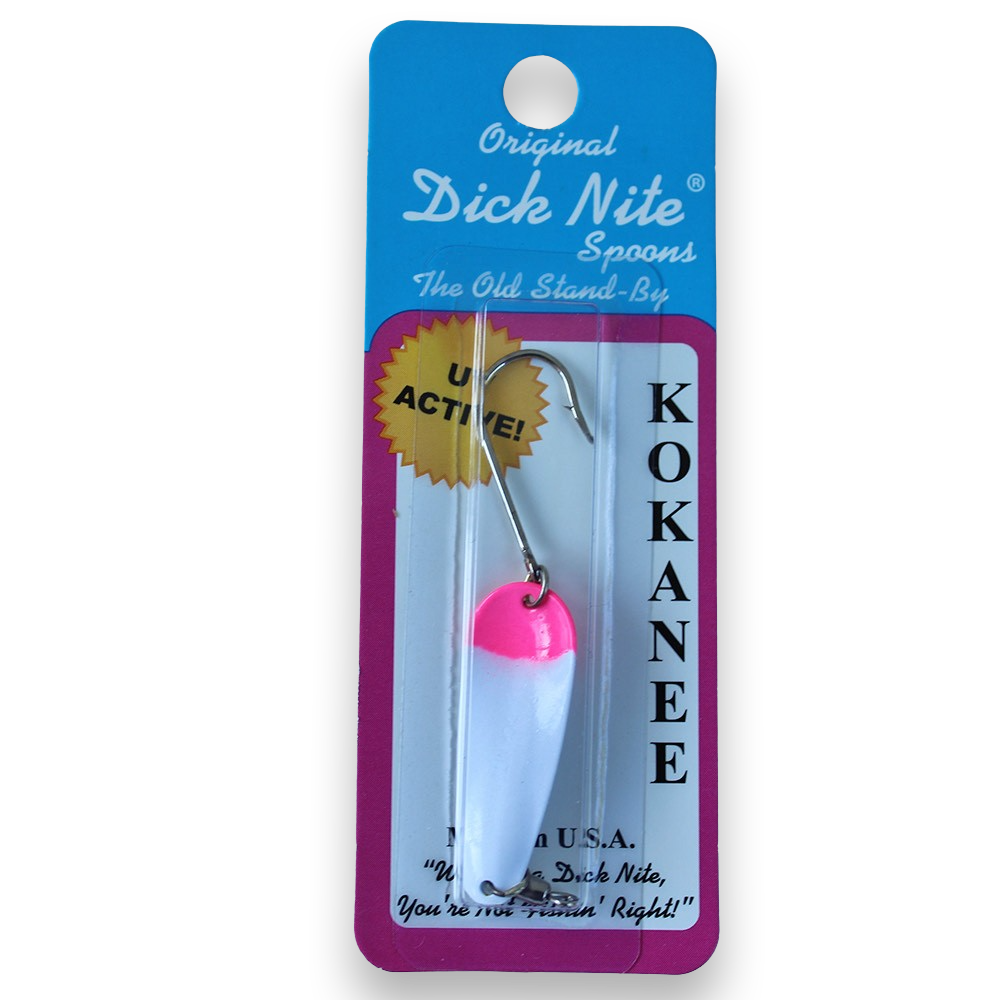 Dick Nite Spoon Kokanee Pearl Hot Head Seattle Fishing Company