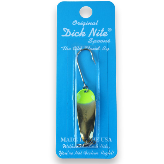 Dick Nite Spoon - Brass Chartreuse Head