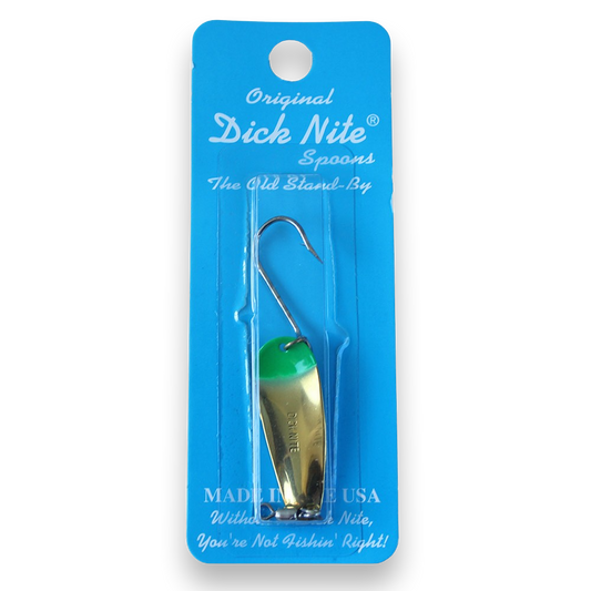 Dick Nite Spoon - Brass Green Head