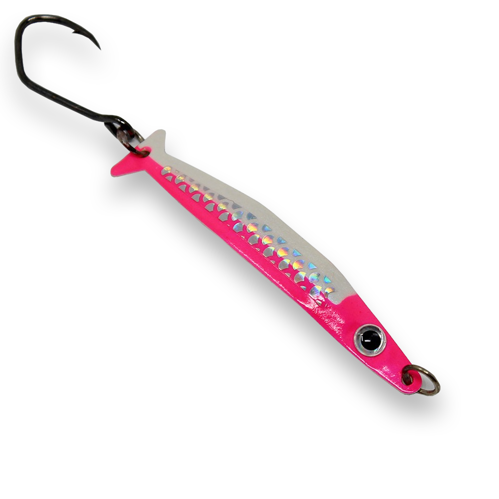 Silver Horde Coho Killer Glow & UV Strawberry Cream 685