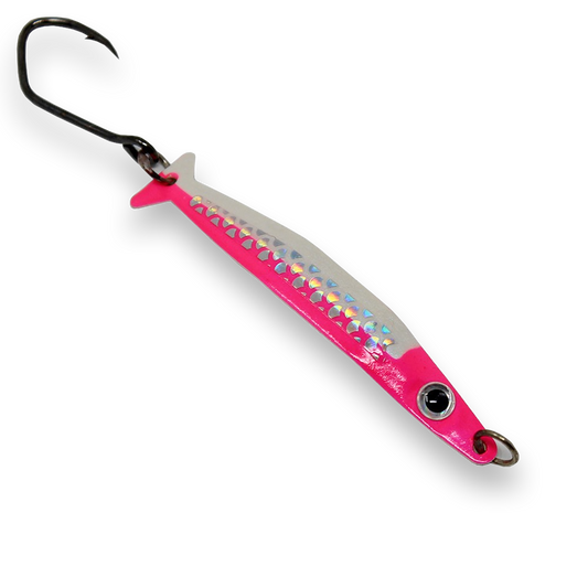 Silver Horde Coho Killer Glow & UV Strawberry Cream 685