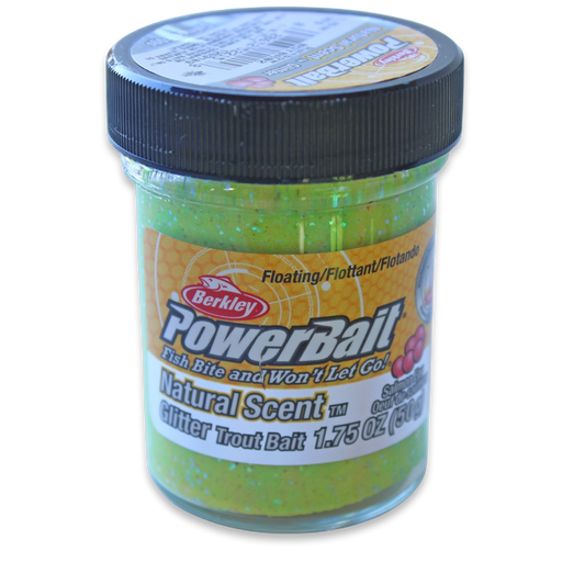 Powerbait Natural Scent Glitter Salmon Egg - Rainbow