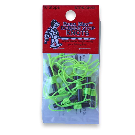 Beau Mac Bobber Stops 10 Pack