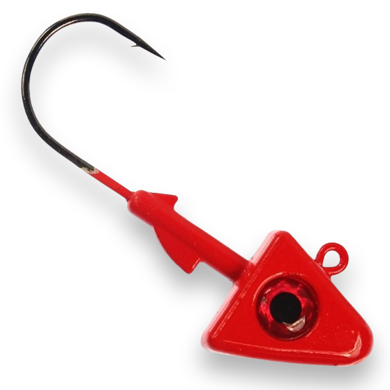 Fishing Swimbait Jig Head Red