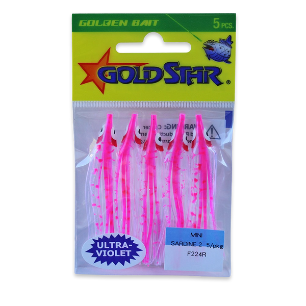 Gold Star Squid #20 Mini Sardine 2-1/4