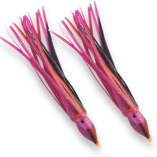 P-Line Sunrise Squid 7.5" Purple Black (2 Pack)