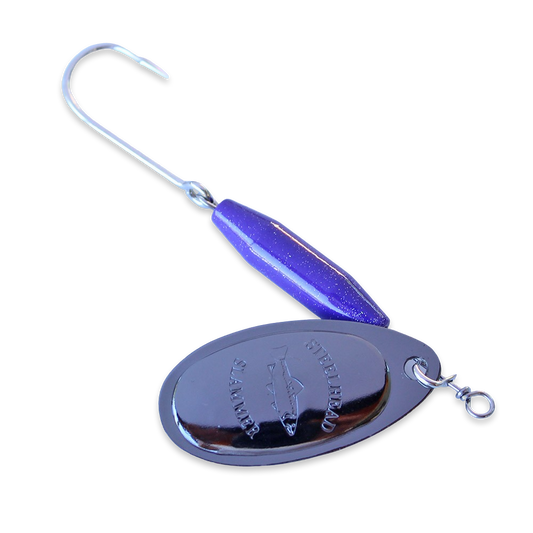 Steelhead Slammer Spinner - Purple Haze Black Nickel