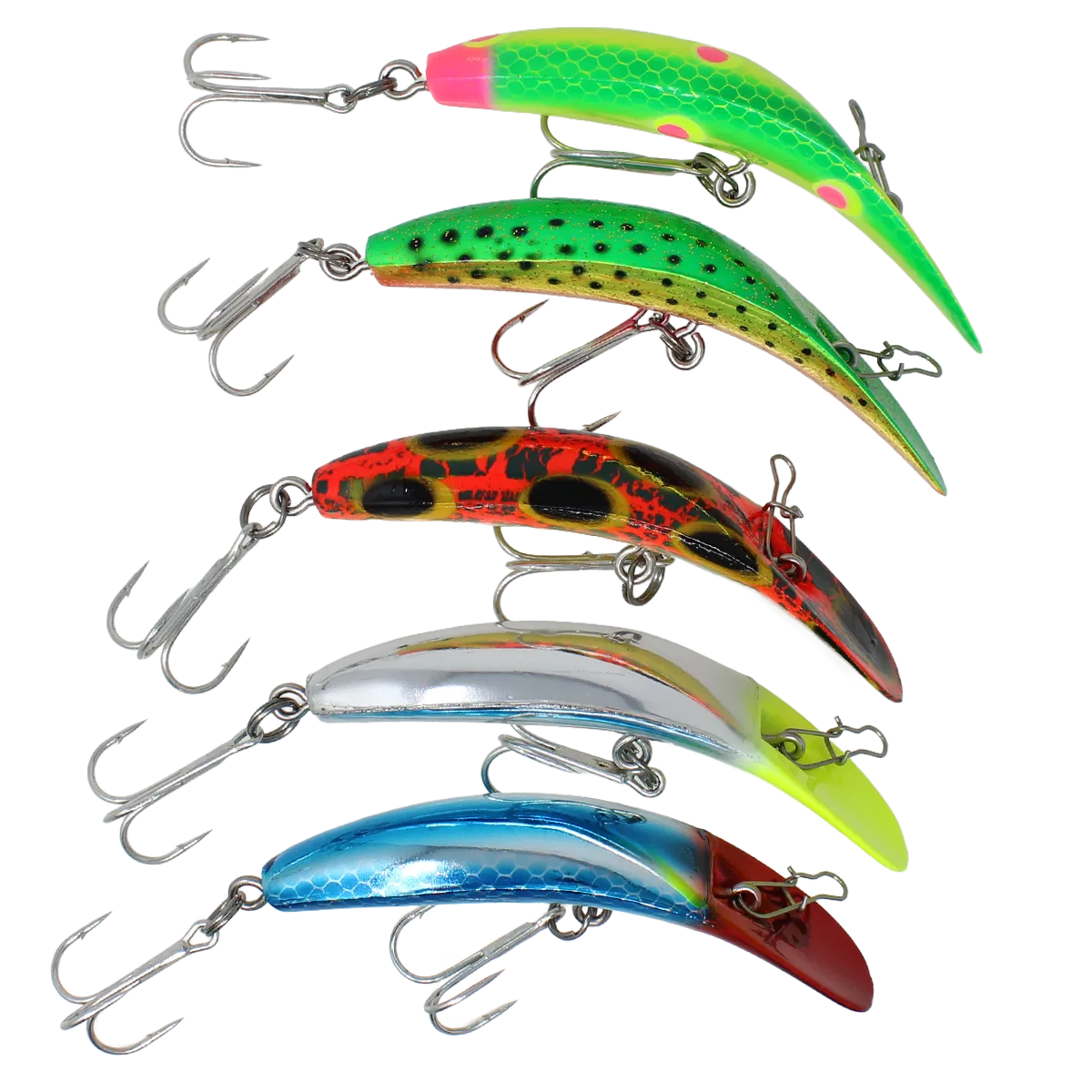 Open Package - Yakima Bait M2 Flatfish Qty-5
