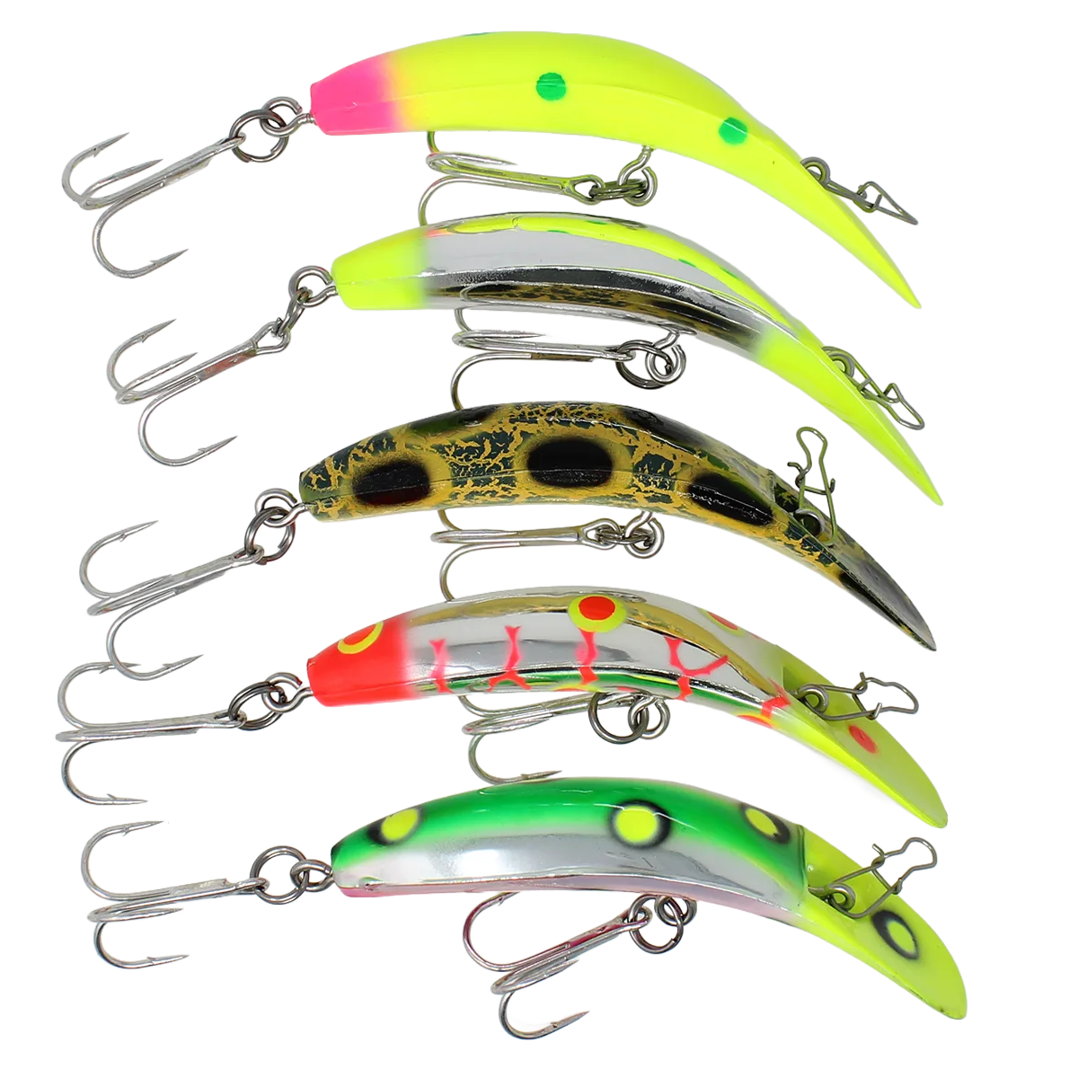 Open Package - Yakima Bait M2 Flatfish Qty-5