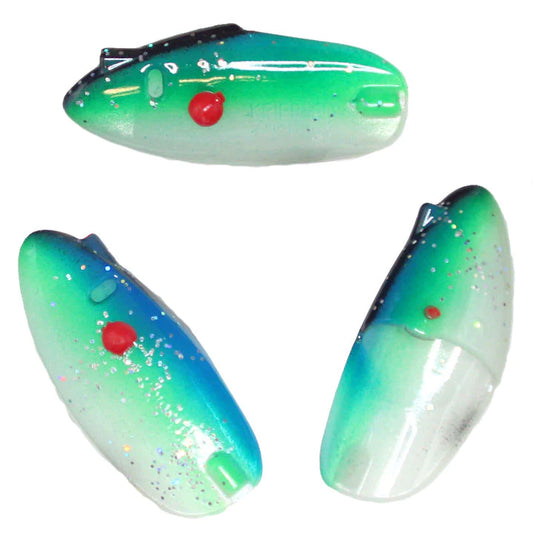 Krippled Anchovy Helmet 3-Pack Seahawk on Glow