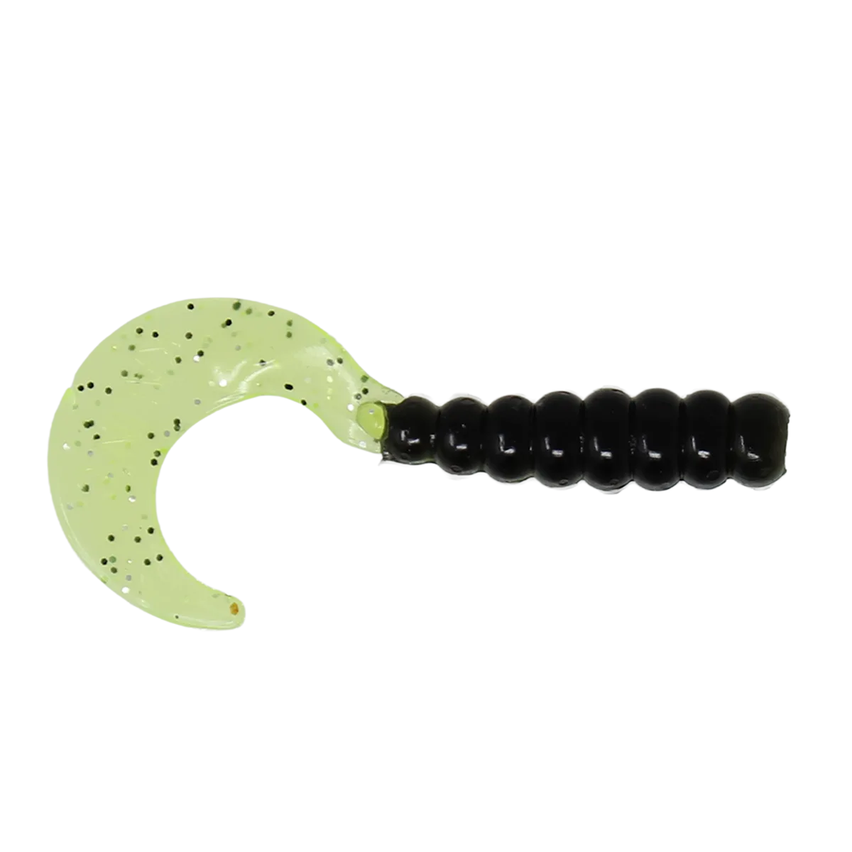 Kalins 2 Inch Triple Threat Grubs Chartreuse Shad 834