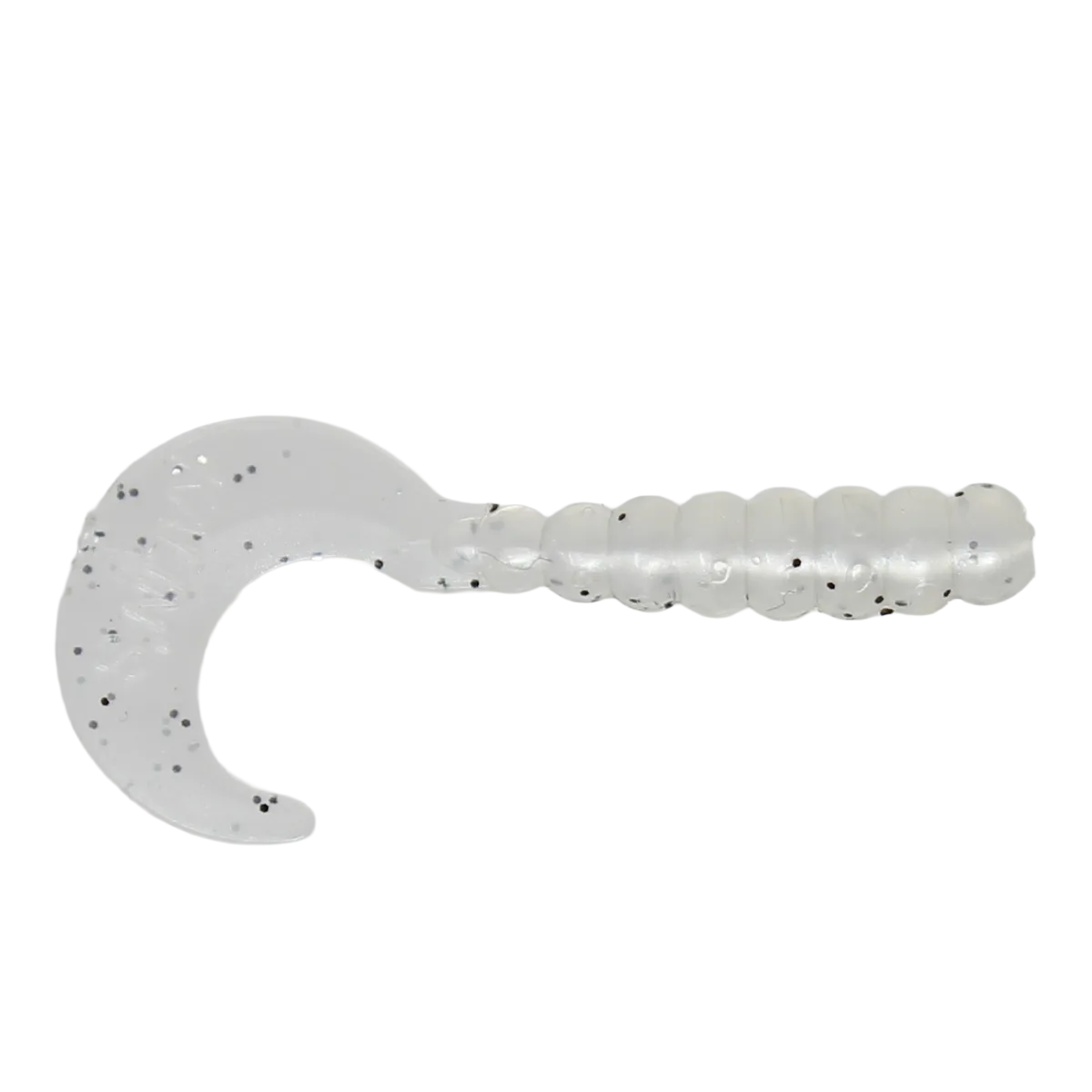 Kalins 2 Inch Triple Threat Grubs Crystal 886